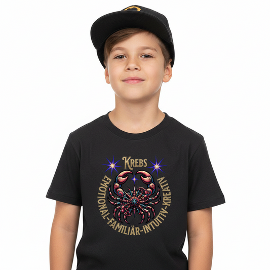 Premium Organic Shirt Kids / Krebs Sternzeichen