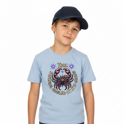 Premium Organic Shirt Kids / Krebs Sternzeichen