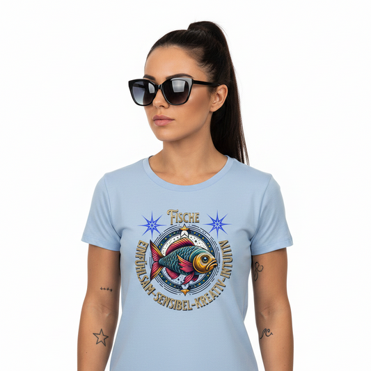 Fische Sternzeichen /  Premium Organic Shirt Women