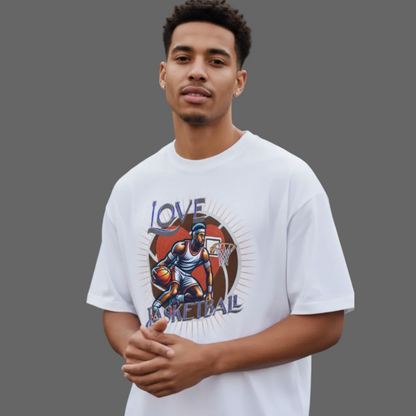 LOVE BASKETBALL / VACANCY Oversized Shirt