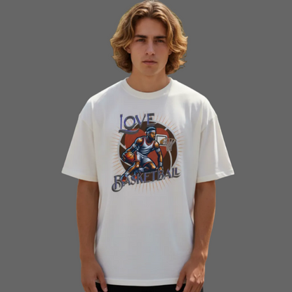 LOVE BASKETBALL / VACANCY Oversized Shirt