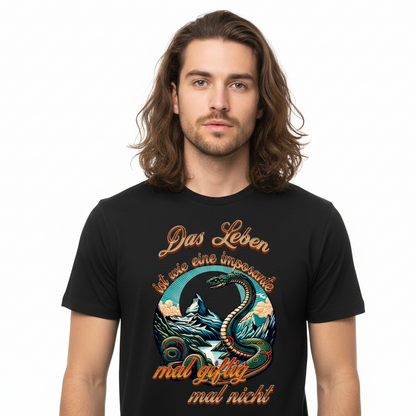 Premium Organic Shirt / Das LEBEN-mal giftig, mal nicht /