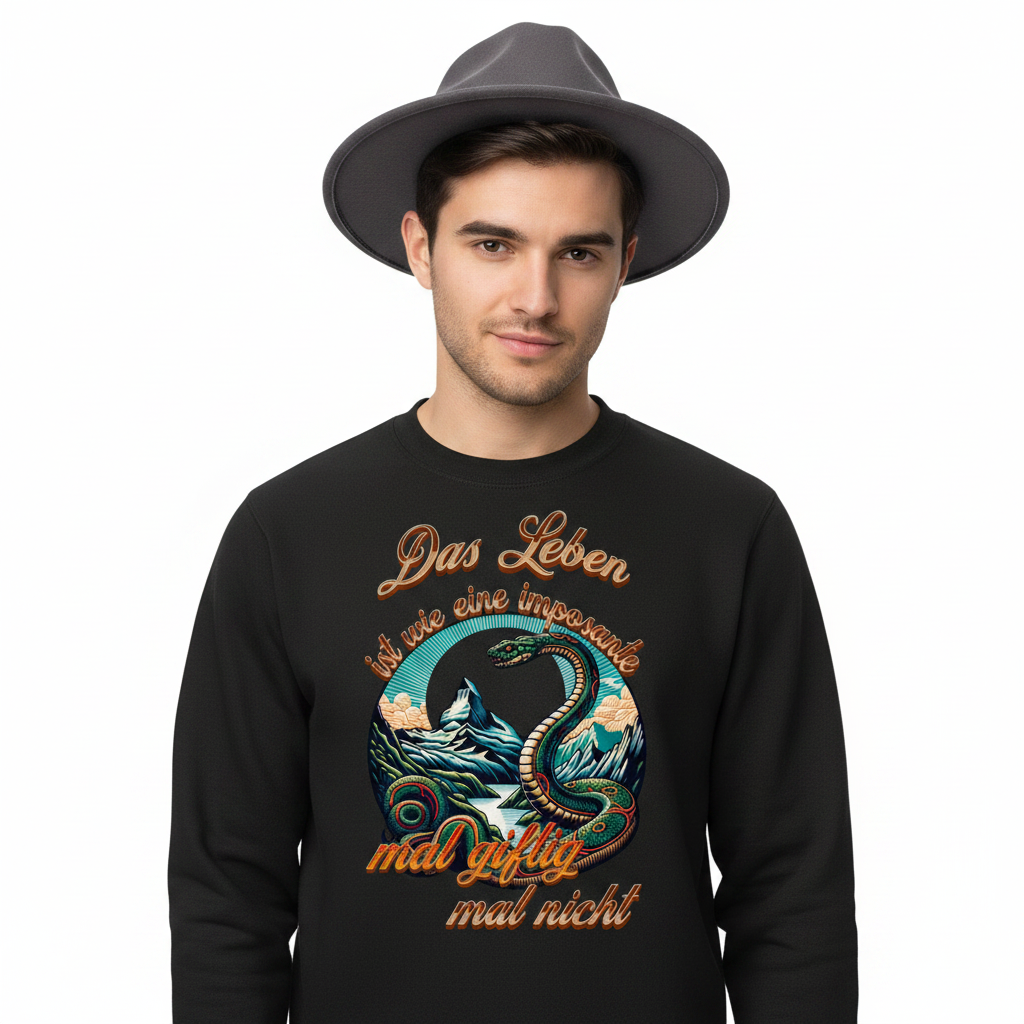 Classic Sweatshirt / Das LEBEN-mal giftig, mal nicht