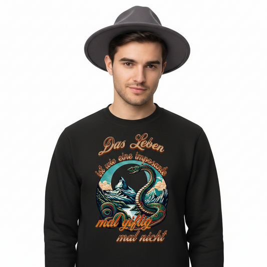 Classic Sweatshirt / Das LEBEN-mal giftig, mal nicht