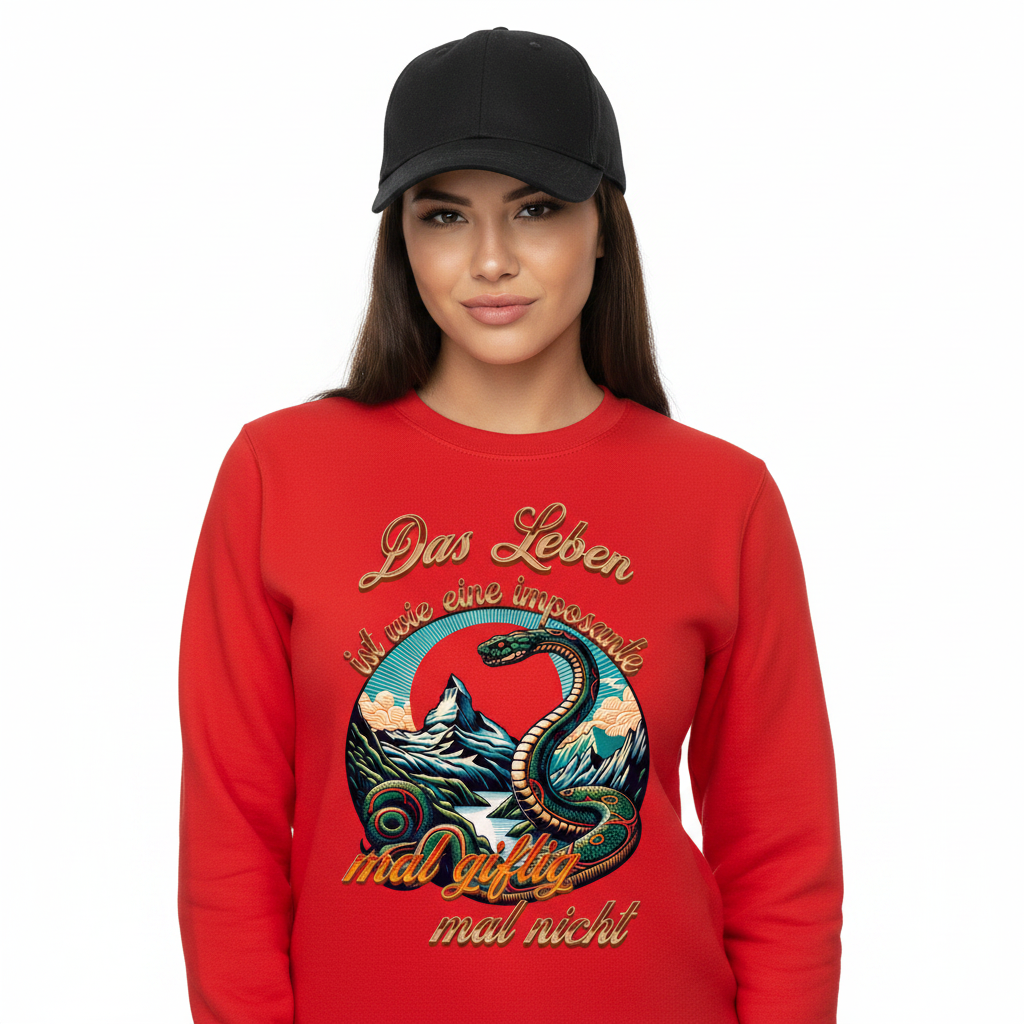 Classic Sweatshirt / Das LEBEN-mal giftig, mal nicht