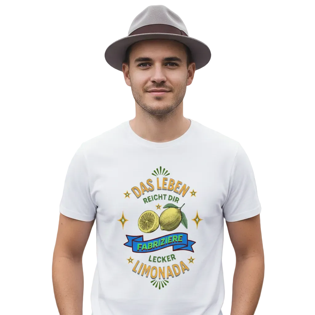 HigherBlanks Premium T-Shirt / Fabriziere Limonade