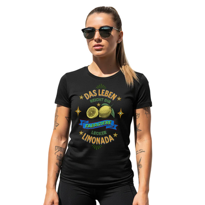 Premium Organic Shirt Women / Fabriziere Limonade