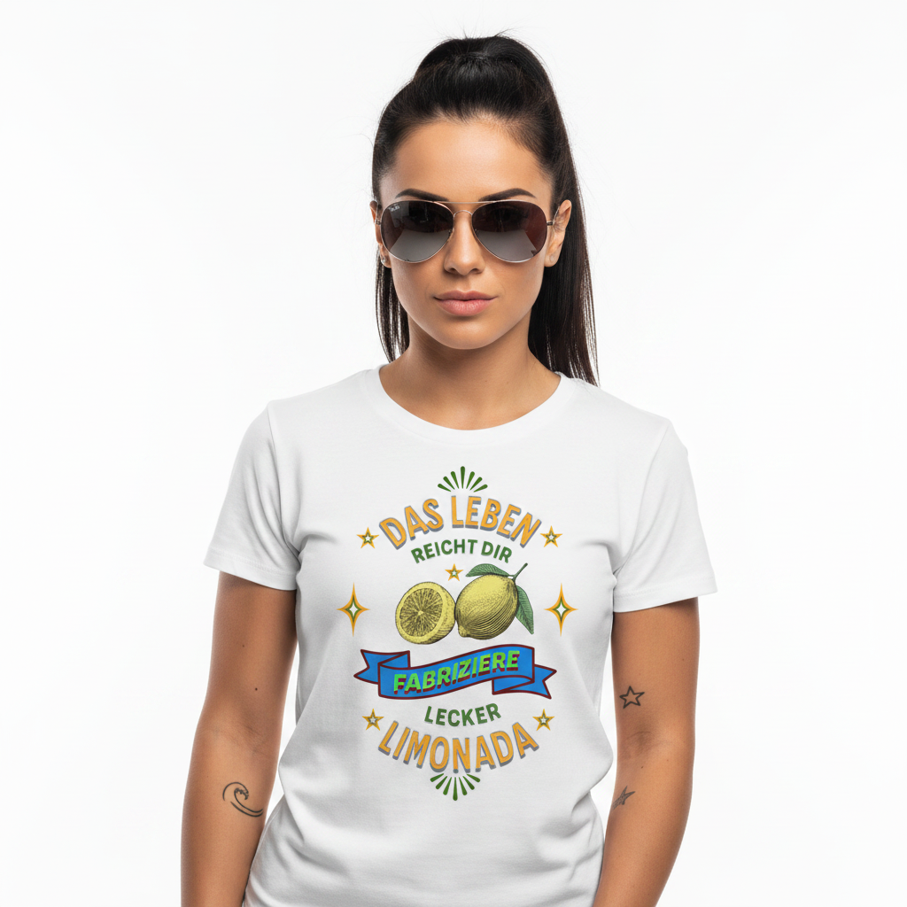 Premium Organic Shirt Women / Fabriziere Limonade