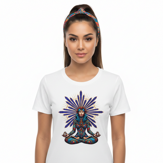 Premium Organic Shirt Women / Tiefe Stille