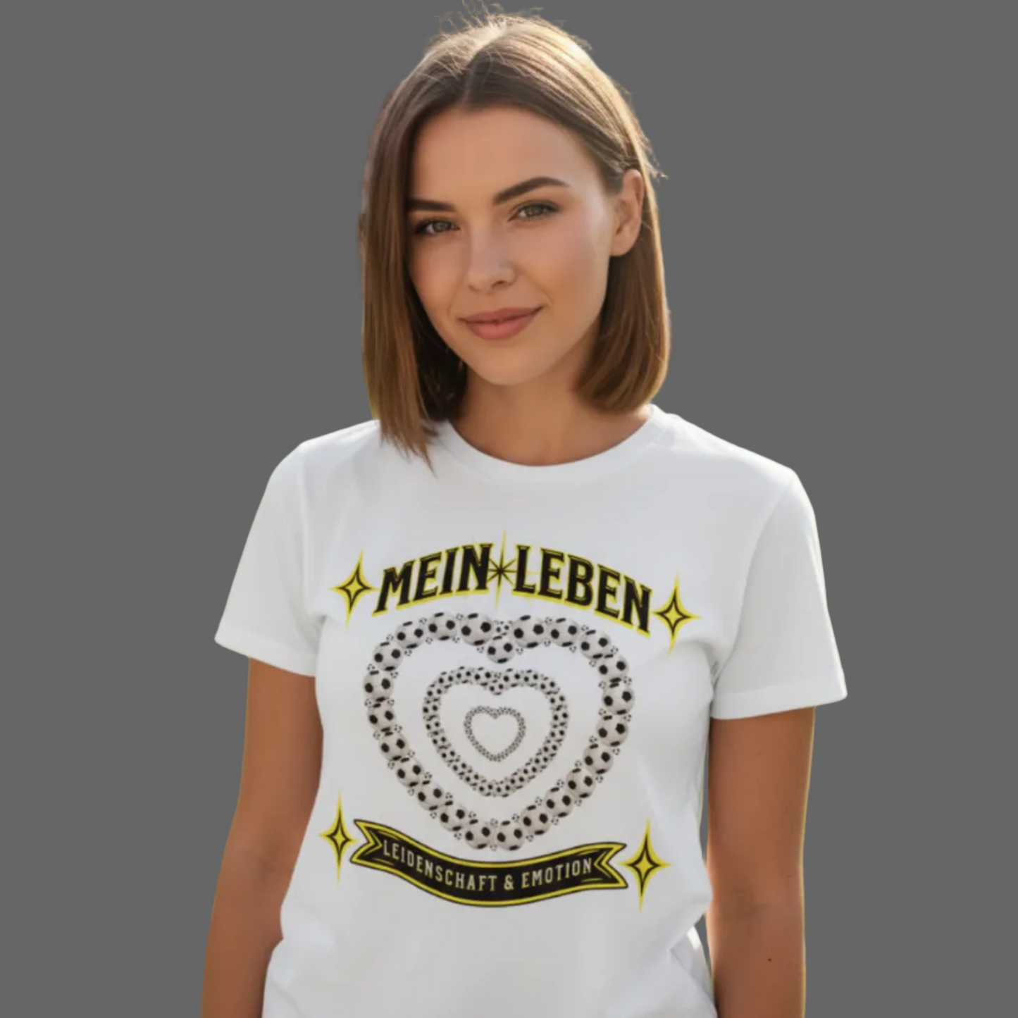 HigherBlanks Premium T-Shirt / Fußball mein Leben