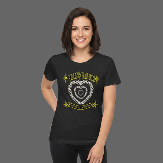 Premium Organic Shirt Women / Fußball mein Leben