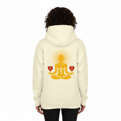 Herz Meditation / HigherBlanks Premium Hoodie