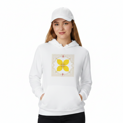 HigherBlanks Premium Hoodie/ Eckige Eleganz