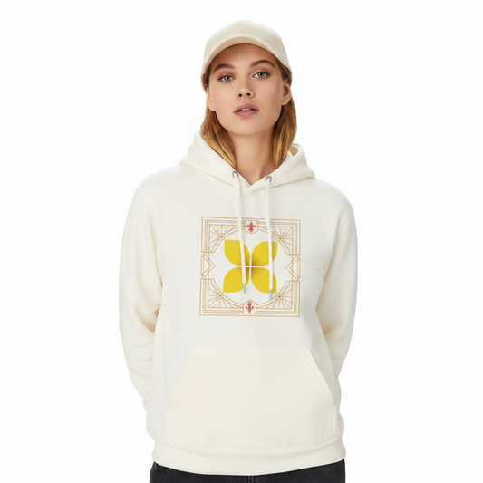 HigherBlanks Premium Hoodie/ Eckige Eleganz