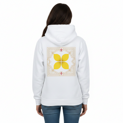 HigherBlanks Premium Hoodie/ Eckige Eleganz