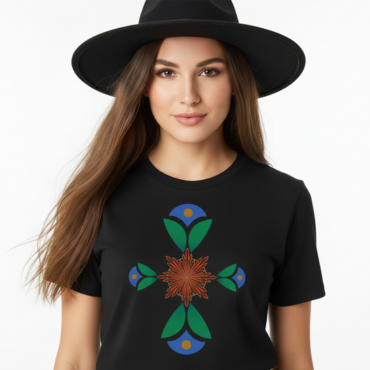 HigherBlanks Premium T-Shirt / Geometrischer Traum