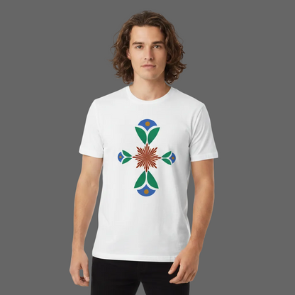 HigherBlanks Premium T-Shirt / Geometrischer Traum