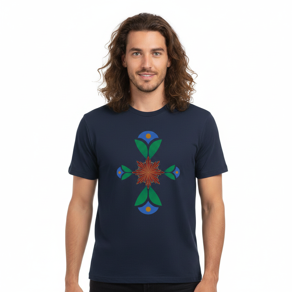 HigherBlanks Premium T-Shirt / Geometrischer Traum