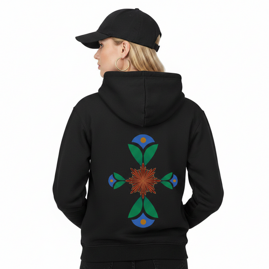 HigherBlanks Premium Hoodie/ Geometrischer Traum