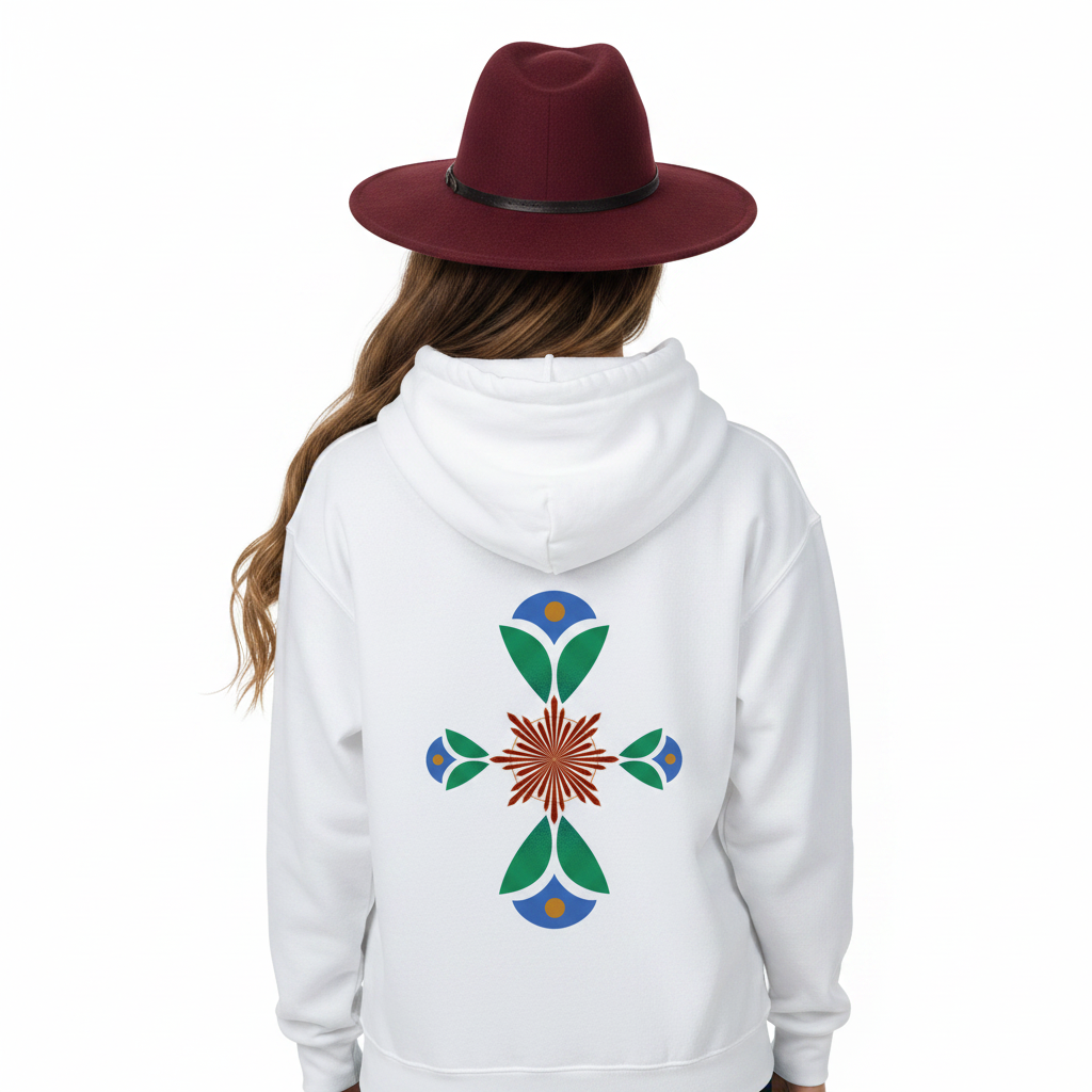 HigherBlanks Premium Hoodie/ Geometrischer Traum