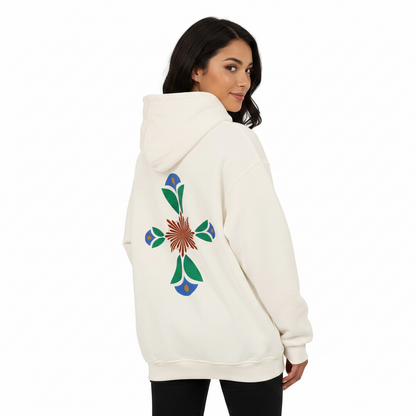 VACANCY Oversized Hoodie/ Geometrischer Traum