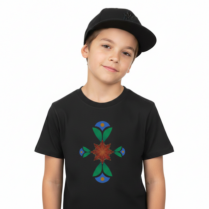 Premium Organic Shirt Kids/ Geometrischer Traum