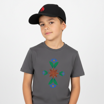 Premium Organic Shirt Kids/ Geometrischer Traum