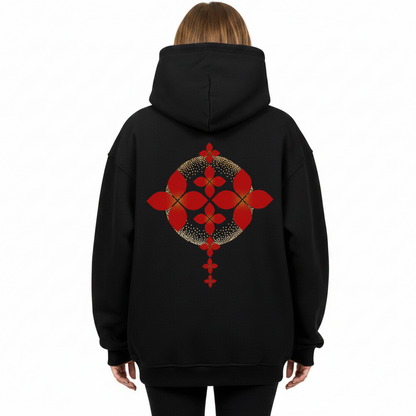 VACANCY Oversized Hoodie/ Sternenblüte