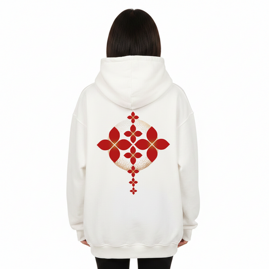 VACANCY Oversized Hoodie/ Sternenblüte