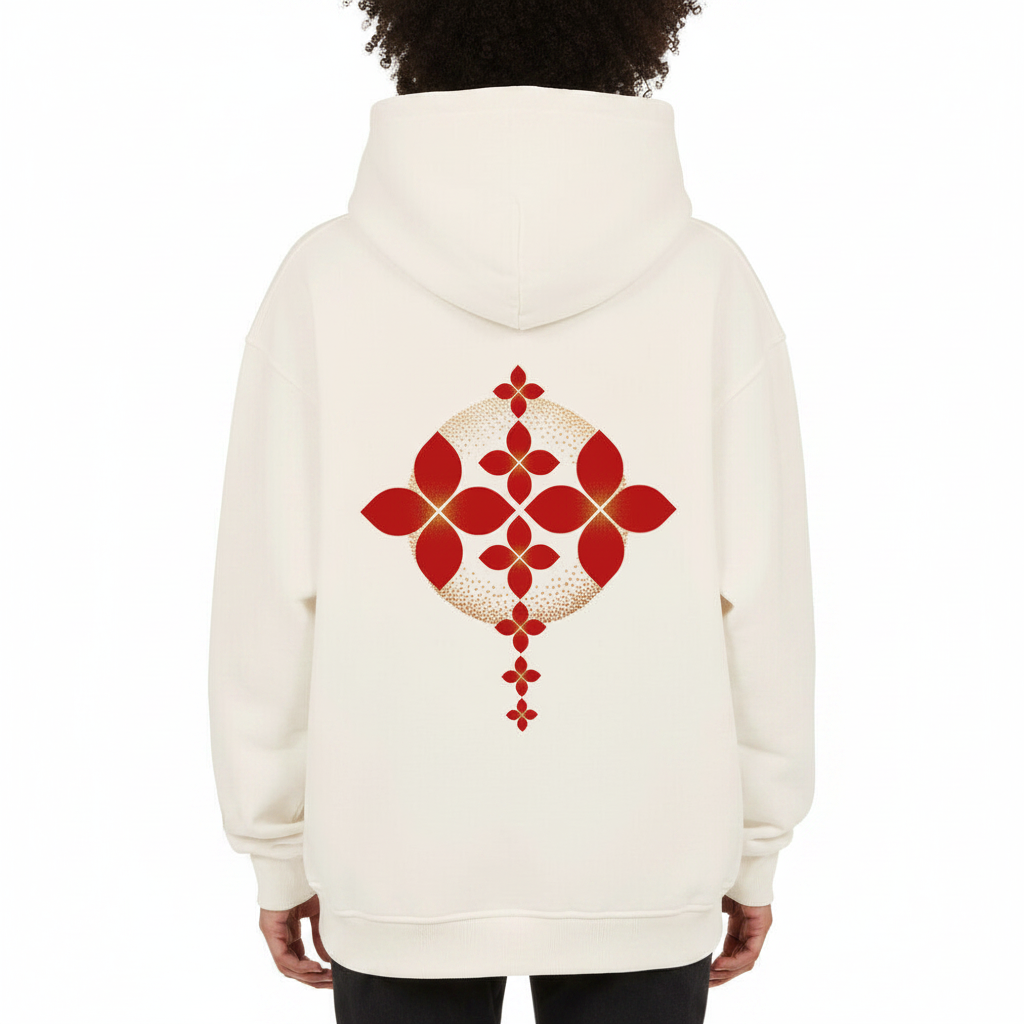 VACANCY Oversized Hoodie/ Sternenblüte