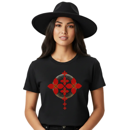 Premium Organic Shirt Women/ Sternenblüte