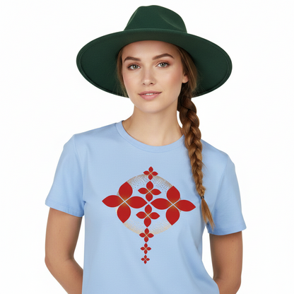 Premium Organic Shirt Women/ Sternenblüte