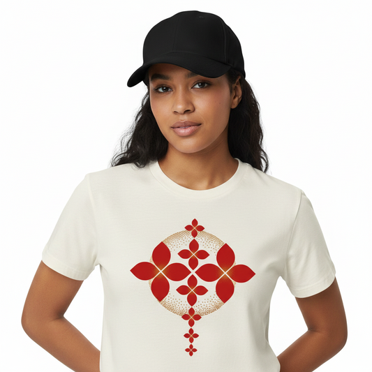 Premium Organic Shirt Women/ Sternenblüte