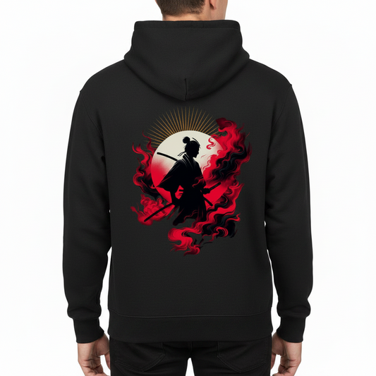 HigherBlanks Premium Hoodie / Samurai-Mythos