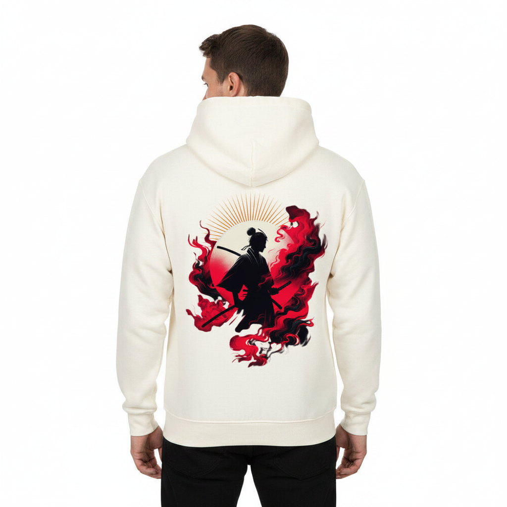 HigherBlanks Premium Hoodie / Samurai-Mythos