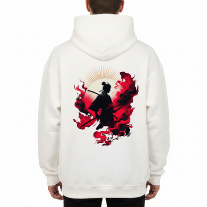 VACANCY Oversized Hoodie / Samurai-Mythos