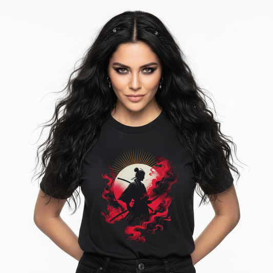 Premium Organic Shirt Women / Samurai-Mythos
