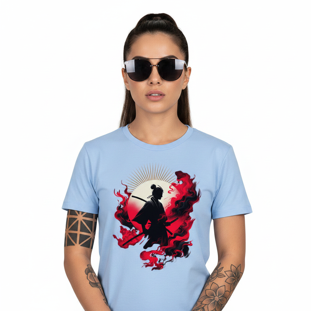 Premium Organic Shirt Women / Samurai-Mythos