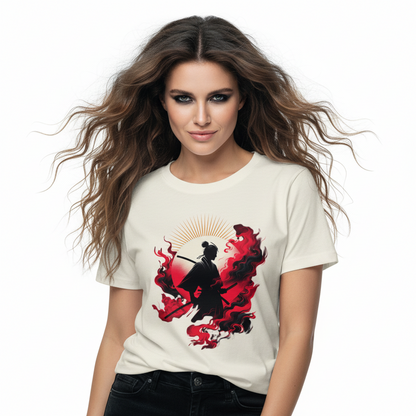 Premium Organic Shirt Women / Samurai-Mythos