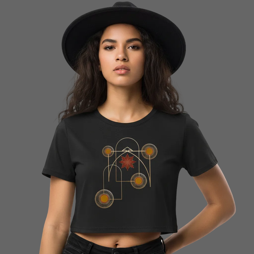 Ladies Cropped Tee/ GrafikGarten