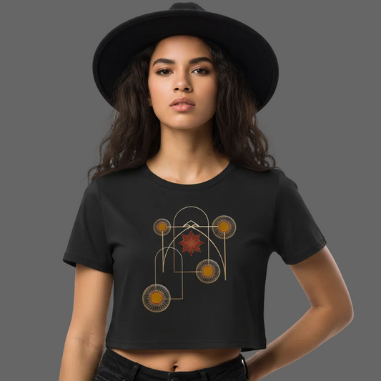 Ladies Cropped Tee/ GrafikGarten