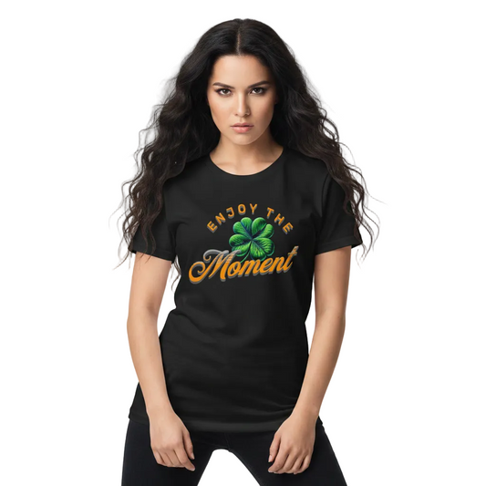 Premium Organic Shirt Women / ENJOY THE MOMENT