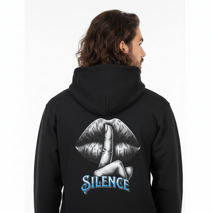 HigherBlanks Premium Hoodie / Silence