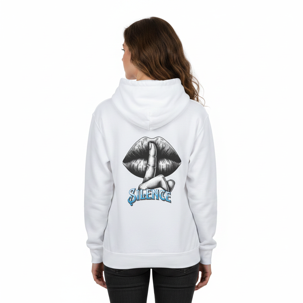 HigherBlanks Premium Hoodie / Silence