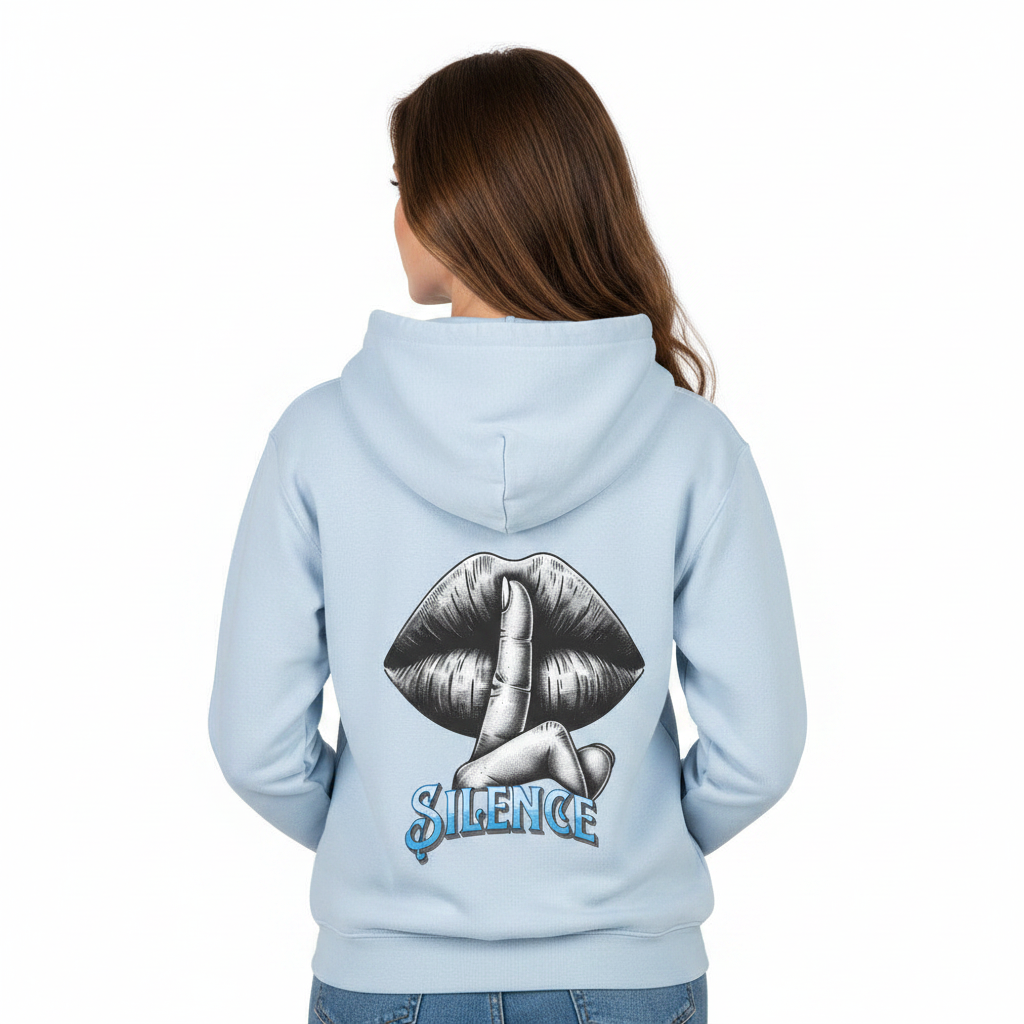 HigherBlanks Premium Hoodie / Silence
