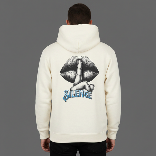 HigherBlanks Premium Hoodie / Silence
