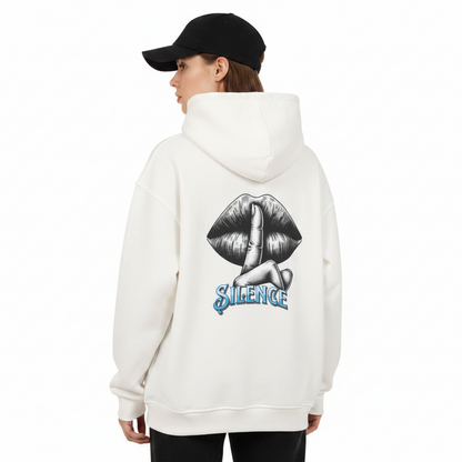 VACANCY Oversized Hoodie / Silence