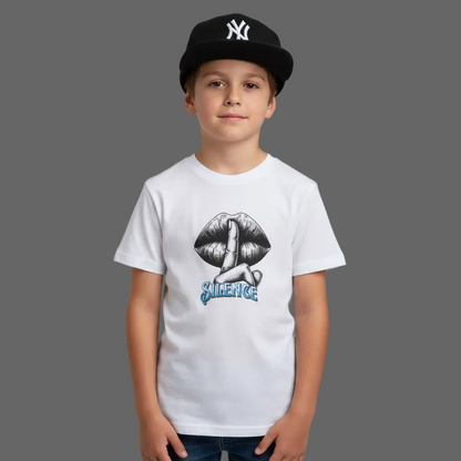 Premium Organic Shirt Kids / Silence