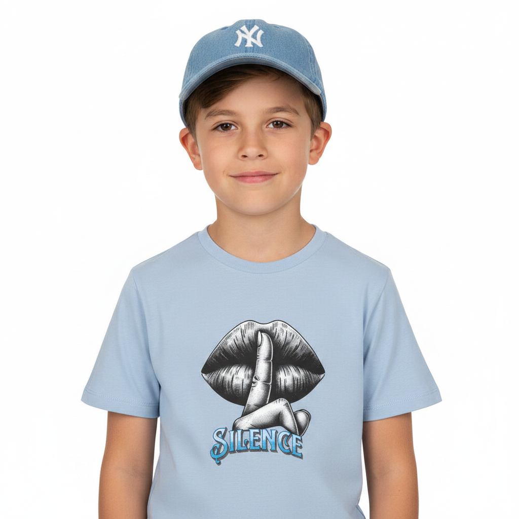 Premium Organic Shirt Kids / Silence