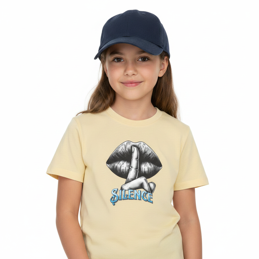 Premium Organic Shirt Kids / Silence